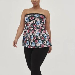 Torrid Stretch Strapless TOP